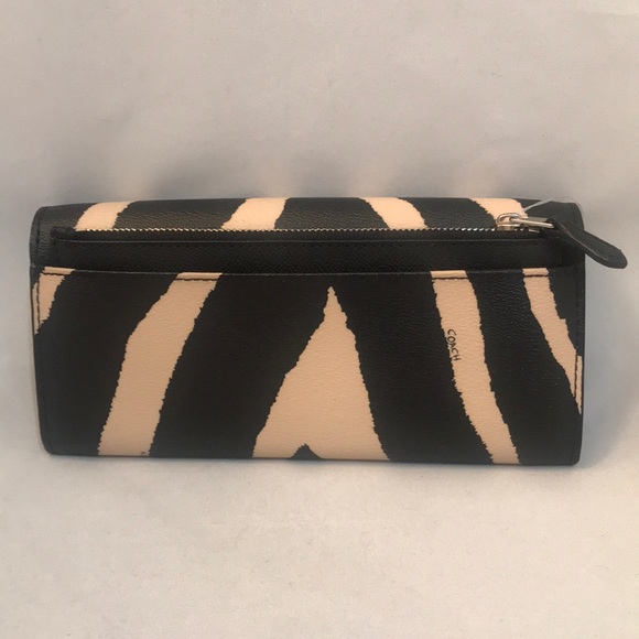 Coach Bags Coach Zebra Print Wallet Poshmark